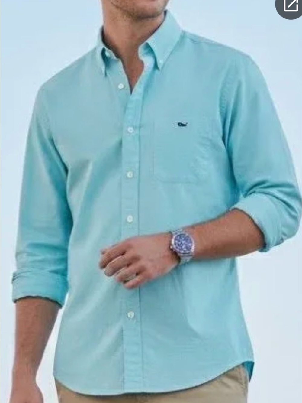 Vineyard Vines Men Shirt Large Button Down NWT